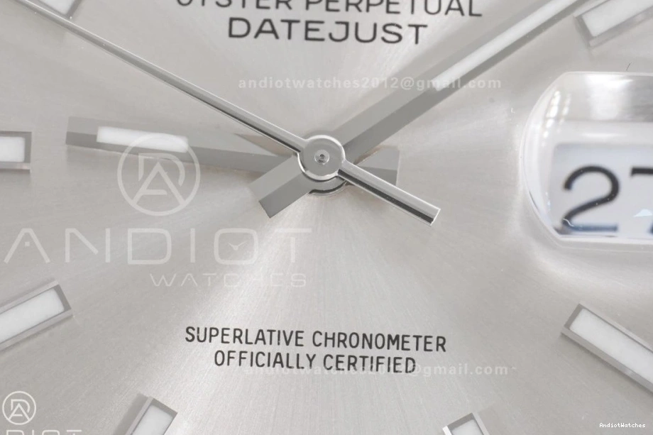 1:1 Premium Stick Steel Clean Jubilee 126334 SH 904L Dial Best Bracelet DateJust on Edition Silver 41 625 0423